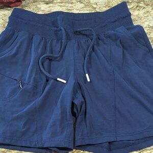ZYIA Navy Canyon Women's Shorts Long